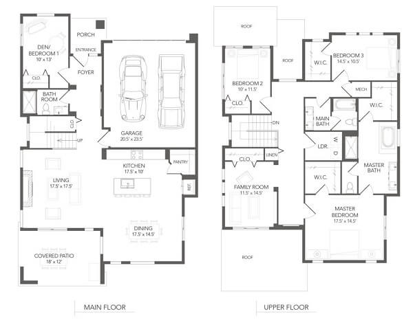 The Cedar Floor Plan