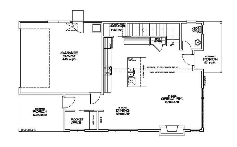 The Wilson Floor Plan 1