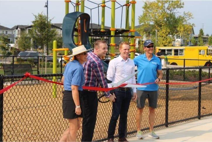 tamarack park grand opening reeds crossing