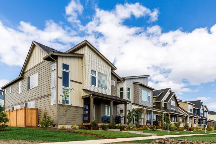 New construction homes for sale in Hillsboro, Oregon.