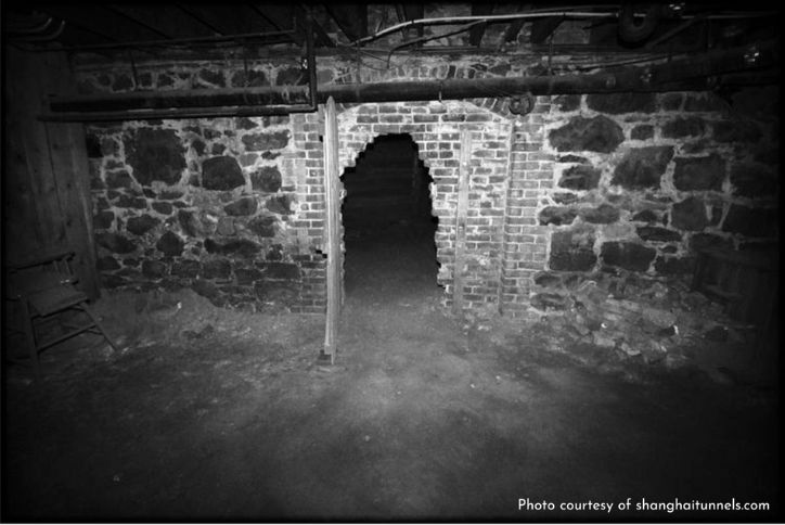 The creepy Shanghai Tunnels run beneath the city of Portland, Oregon.