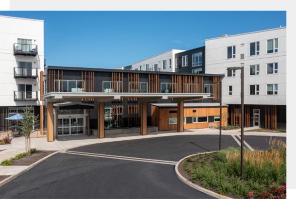 The Apartments rendering at The Ackerly in Reed's Crossing in Hillsboro, Oregon