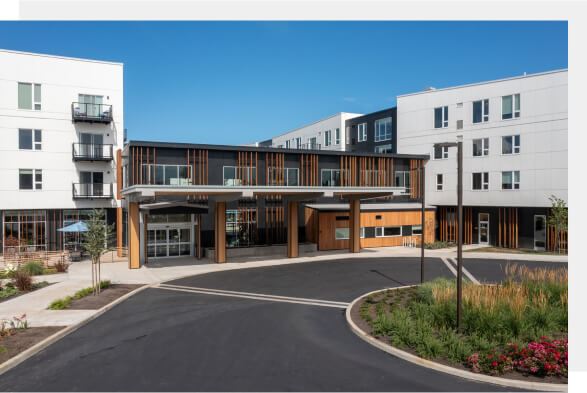 Ackerly Senior Living Community in Hillsboro, Oregon at Reed's Crossing Town Center