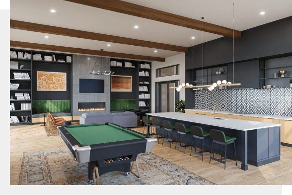 Savanna townhome amenities within Reed's Crossing community in Hillsboro, OR