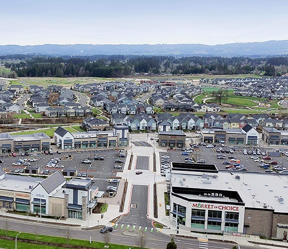 Town Center at Reed's Crossing in Hillsboro, Oregon