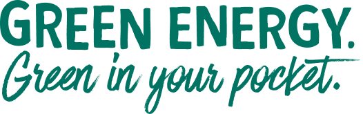 Green energy graphic